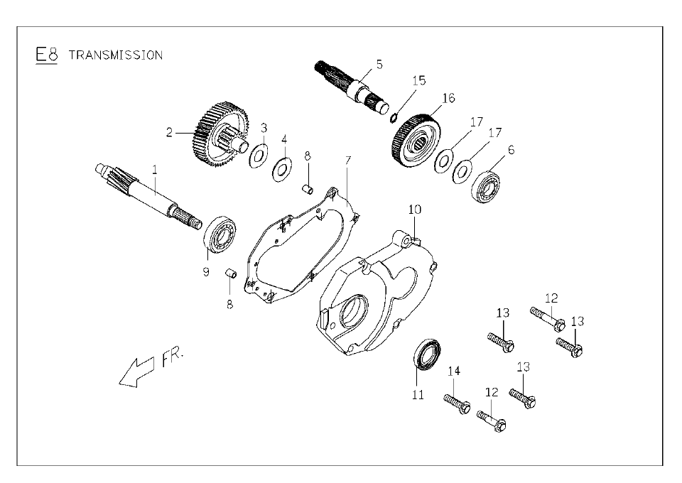 Rattler 110 Transmission